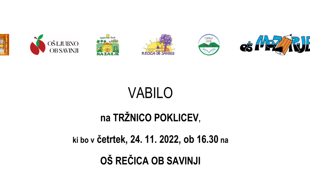 Vabilo na TRŽNICO POKLICEV