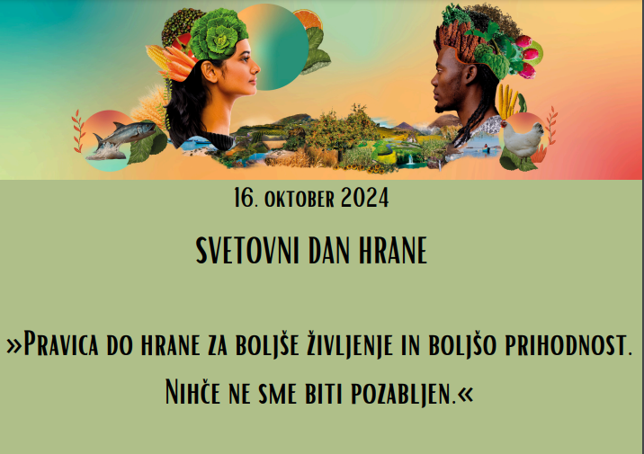 16. oktober – SVETOVNI DAN HRANE